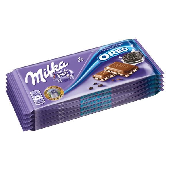 Milka & Oreo Chocolat 5 x 100g