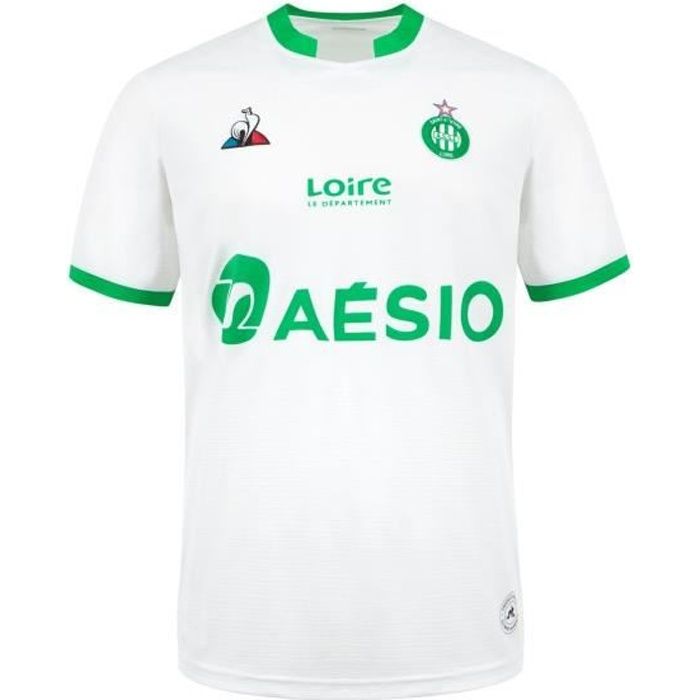 Maillot AS Saint-Etienne Extérieur 2020/2021 100 % Polyester