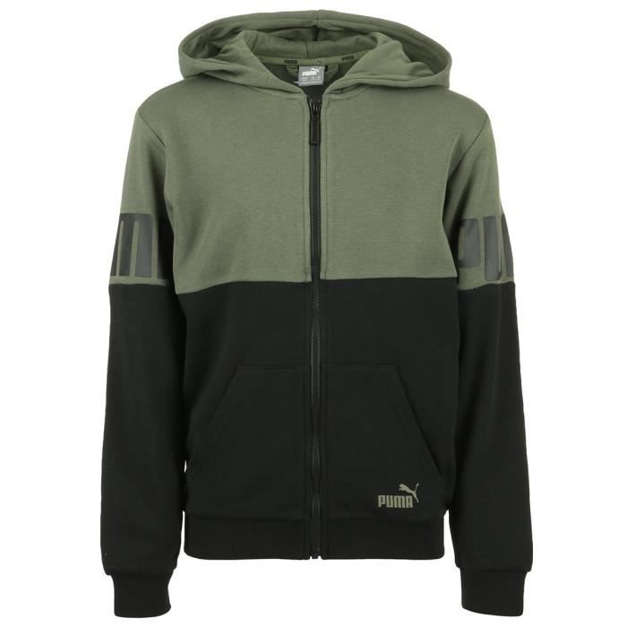 Sweat Puma Power Full-Zip Hoodie Kids