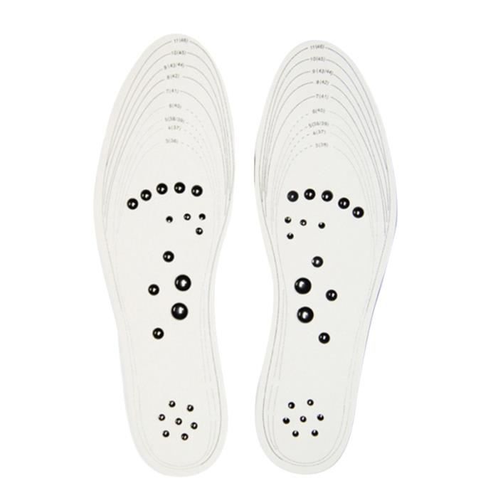 1 pièces semelle intérieure simple confortable à mémoire magnétique en SEMELLE ORTHOPEDIQUE - COUSSINET - DOIGTIER - ECARTEUR