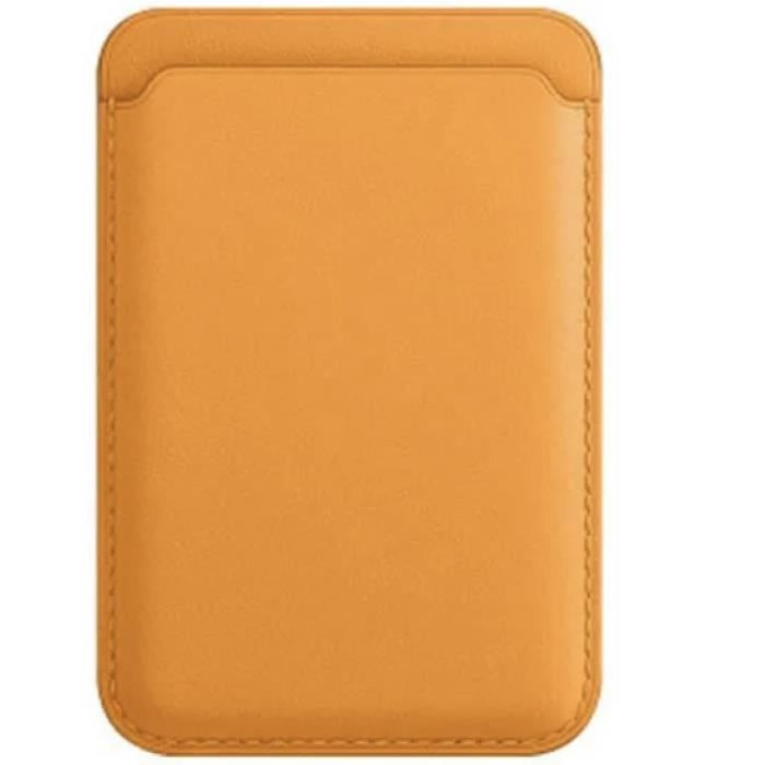 Porte-Carte Magnétique Pour iPhone Et Android - Moutarde