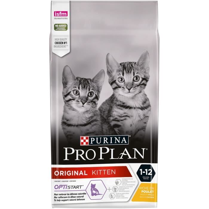 Purina Proplan OptiStart Chat Kitten Poulet Croquettes 1,5kg