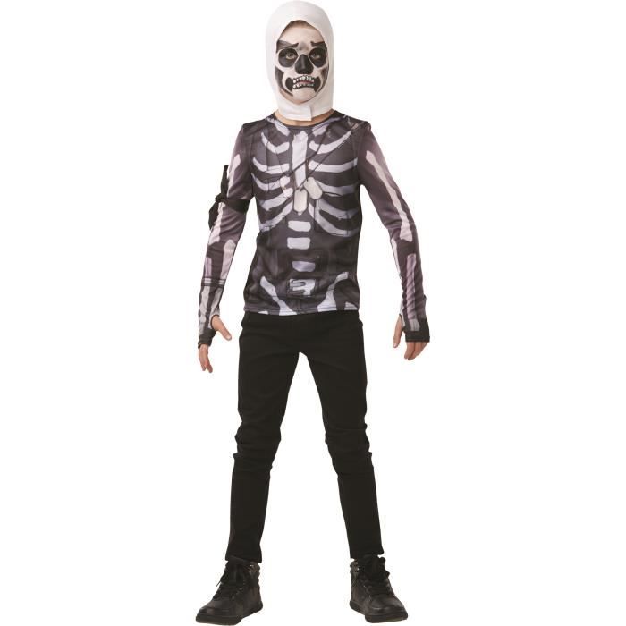 FORTNITE Top + cagoule Ado Skull Trooper