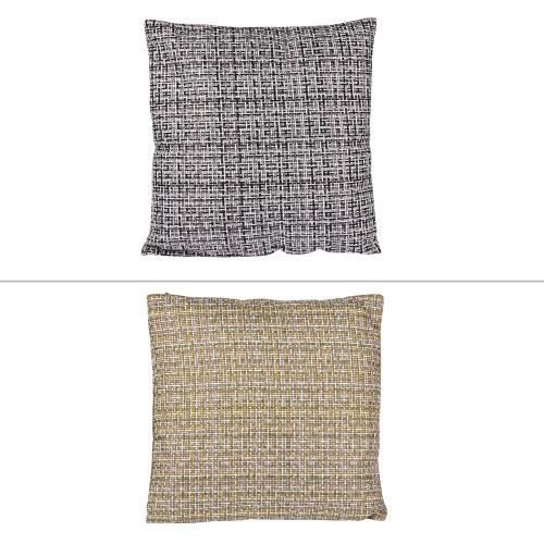 Coussin square 43x43 cm (1 modèle aléatoire) - Table Passion Multicolore