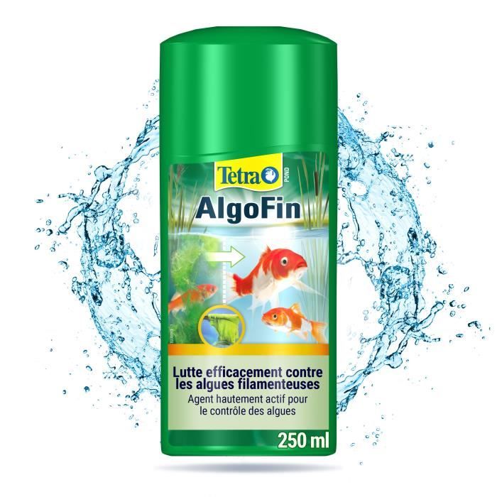 TETRA Anti algue pour bassin de jardin - Tetra Pond Algofin - 250 ml