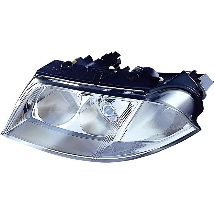 Phare Optique avant gauche pour VOLKSWAGEN PASSAT B5 ph. 2 2000-2005, H7+H7, Neuf.
