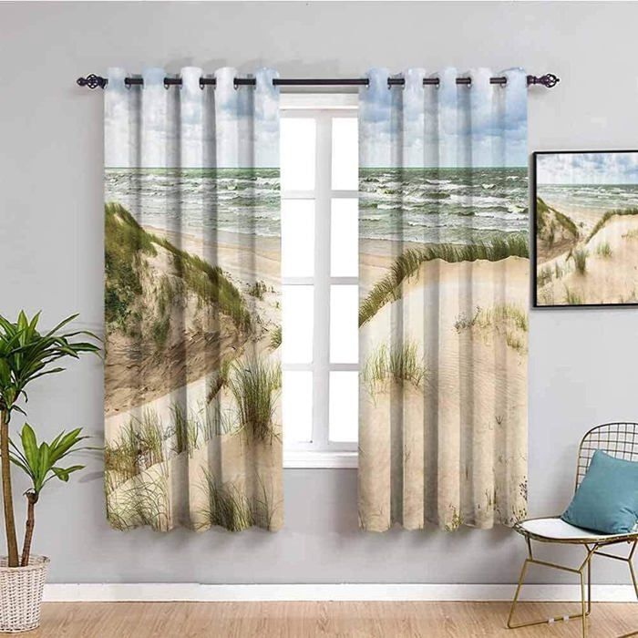 Rideaux Zebre Noir Et Blanc - Rideau Occultant Thermiques Imprimé Pour