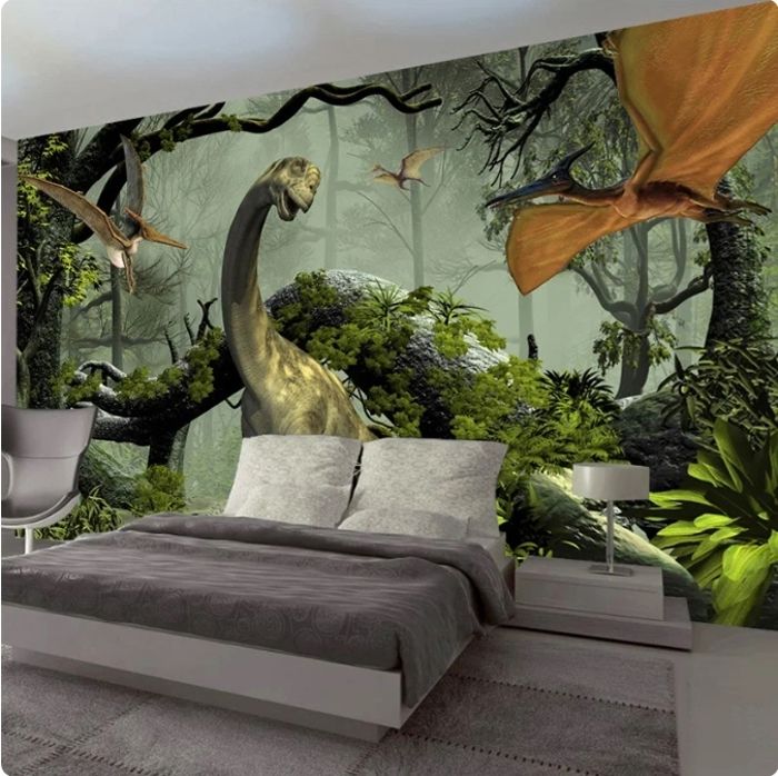 Papier Peint Panoramique Dinosaure