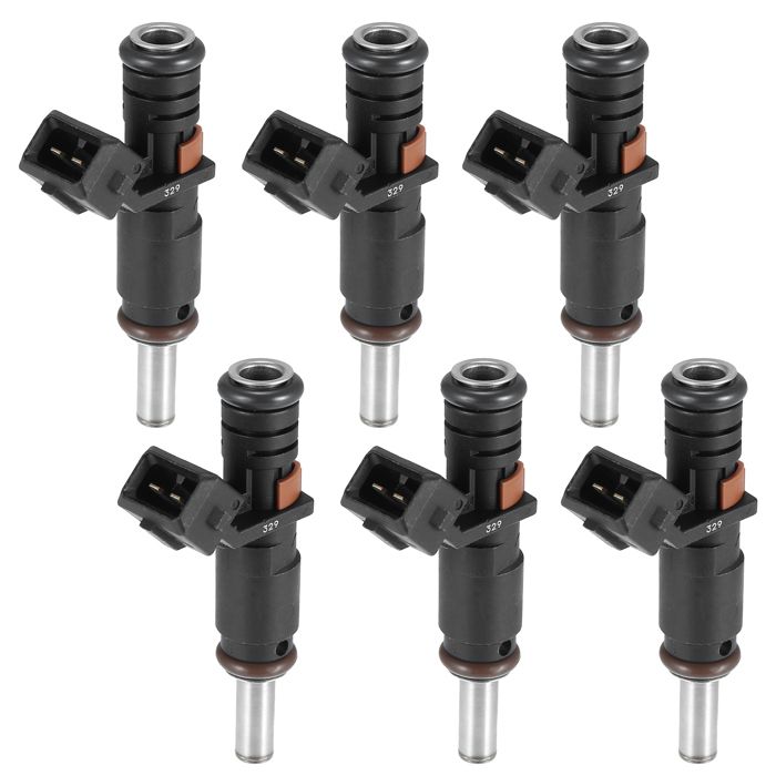 Injecteur X AUTOHAUX Injecteur Carburant Essence 7531634 Remplacement Buse pour BMW E87 E90 E60 E63+LCI E65 E7 6Pcs