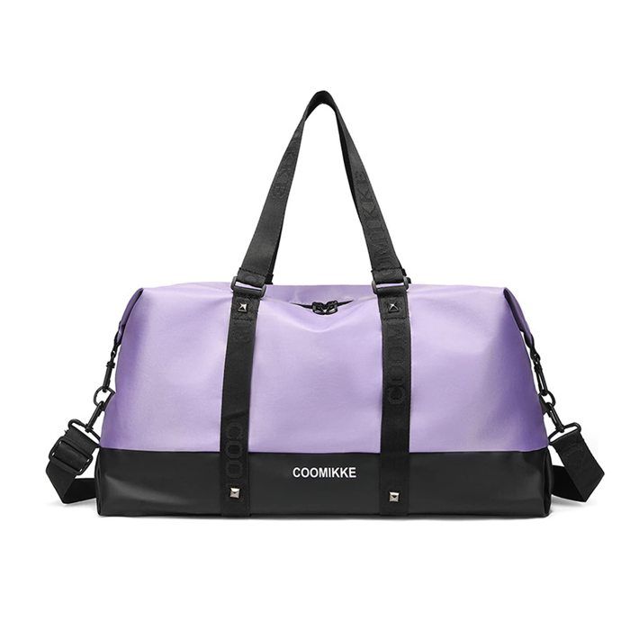 Ultraléger Sacs de Voyage Sacs de Sport Grand Format Homme Femme Sacs de Sport Cabas de Fitness Sac à Main Sac à Dos Weekend Violet