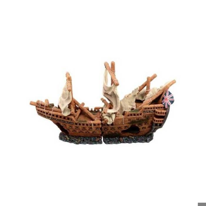 Comparer les prix de Décoration pour aquarium Aquavie Bateau Gallion 1+1 MM