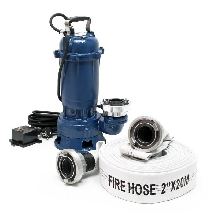 Pompe de relevage pour eaux usées 1100 watts pompe submersible