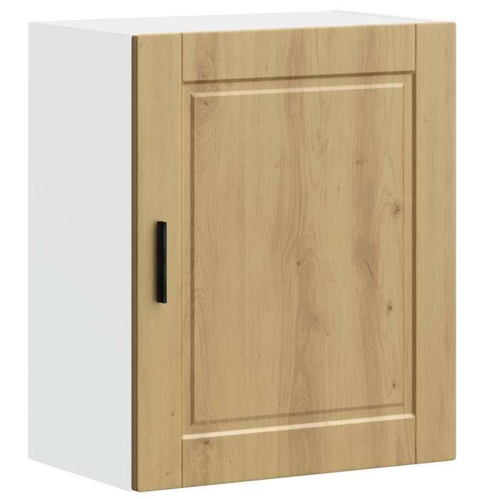 Armoire de cuisine design suspendue avec porte vitrée Lucca