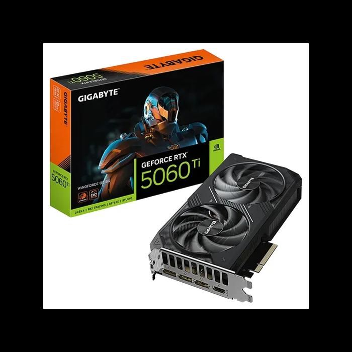 Gigabyte Carte Graphique GeForce RTX 5060 Ti WINDFORCE OC 8G