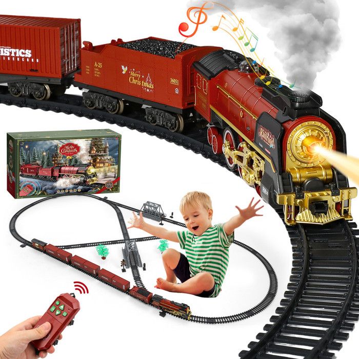 Hartolia miniatures | Set de locomotive à vapeur à cinq essieux avec wagon à charbon à l'arrière