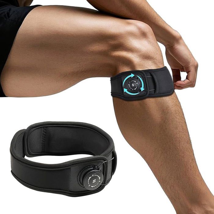 Sangle Stabilisatrice Rotule Pour Genou – Soutien Tendon, Soulagement Douleur Sport, Adulte/enfant
