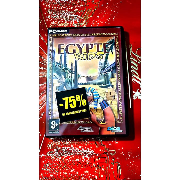 The Adventure Company Égypte Kids – Jeu PC Cd-Rom – Aventure / Culture / Enfants
