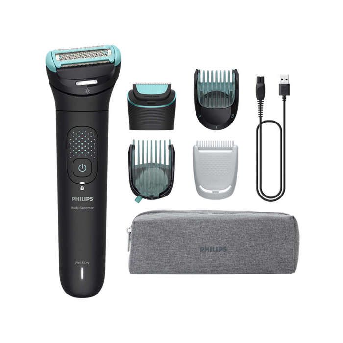 Philips Body Groomer 7000 Series Tête flexible 2D système de couperasage double - vue 3