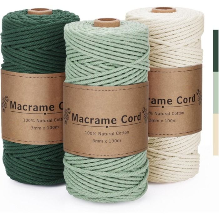 100M Corde Rouge Et Blanche, Ficelle Pour Décoration De Fête