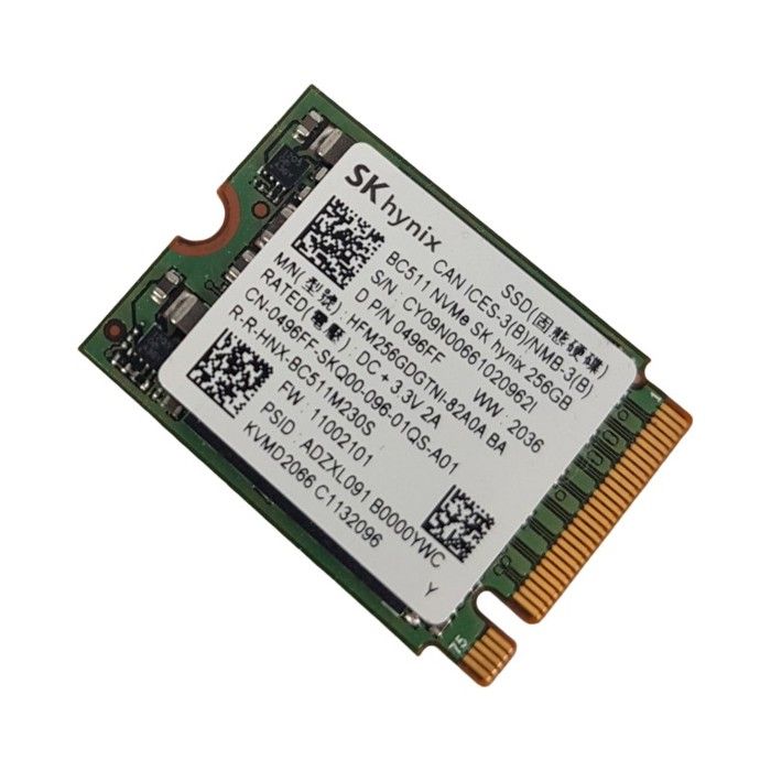 Acheter 256Go SK hynix BC511 SSD NVMe M.2 2230 HFM256GDGTNI 0496FF Reconditionné - 33,00 € 256Go SK hynix BC511 SSD NVMe M.2 2230 HFM256GDGTNI 0496FF Reconditionné - SK Hynix reconditionné disponible sur Cdiscount Seconde Vie