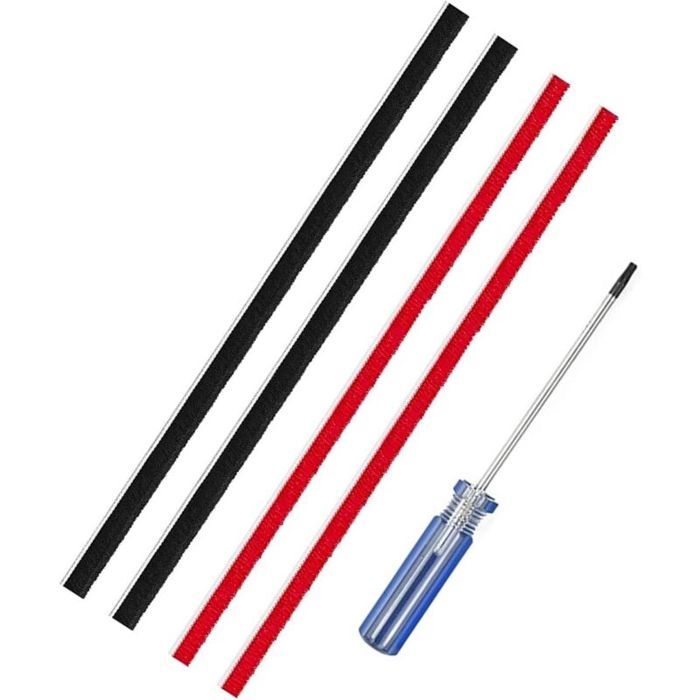 Lot de 4 bandes de rechange pour brosse roulante pour Dyson V6 V7 V8 V10 aspirateur Pièces de Rechange de Bandes de Brosse rou