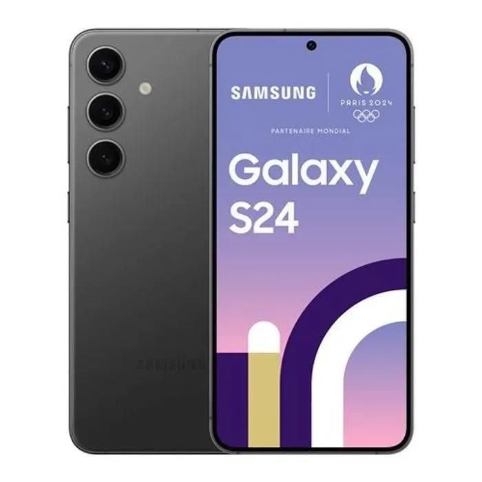 Smartphone - SAMSUNG Galaxy S24 256 Go 5G - Noir - Single SIM Version Américaine