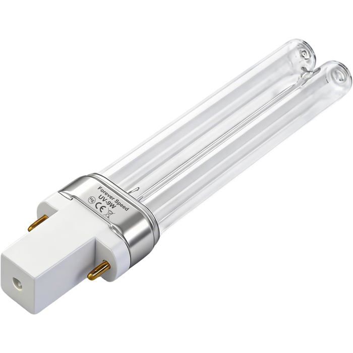 1 Ampoule UV Base G23 9W Longueur 145mm Lampe Stérilisateur Pour Aquarium Et Étang .