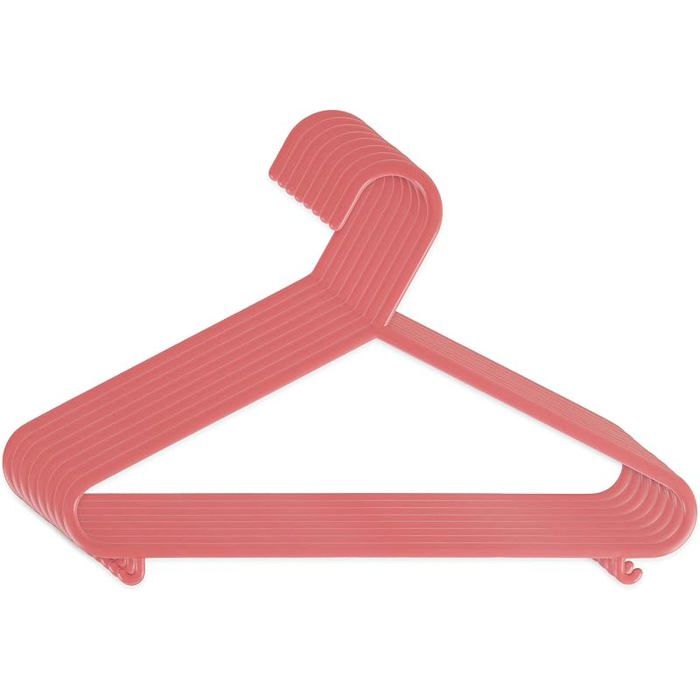 cintres cintres pour cintres en pour longueur du meuble de rangement de Vieux Rose 8 pcs