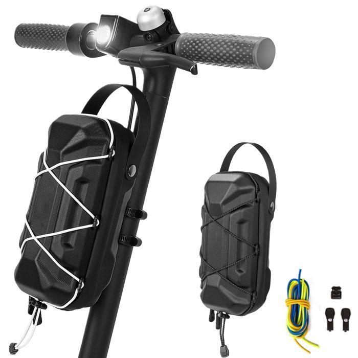 Sacoche Étanche pour Trottinette Électrique Sacoche Scooter 2L Sac EVA Guidon Étanche Étanche -Accessoire pour E-Sco SAC DE SPORT