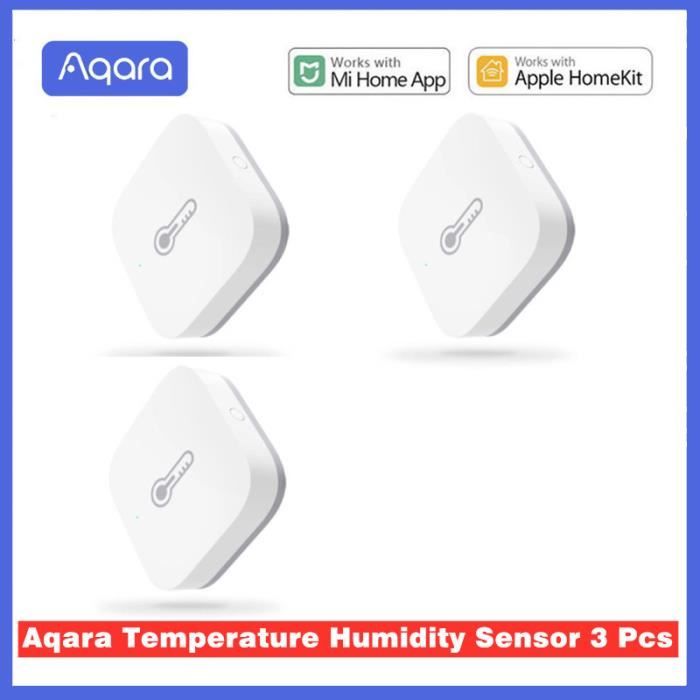 Capteur Aqara 3 pièces-Aqara Zigbee-Capteur de température et d