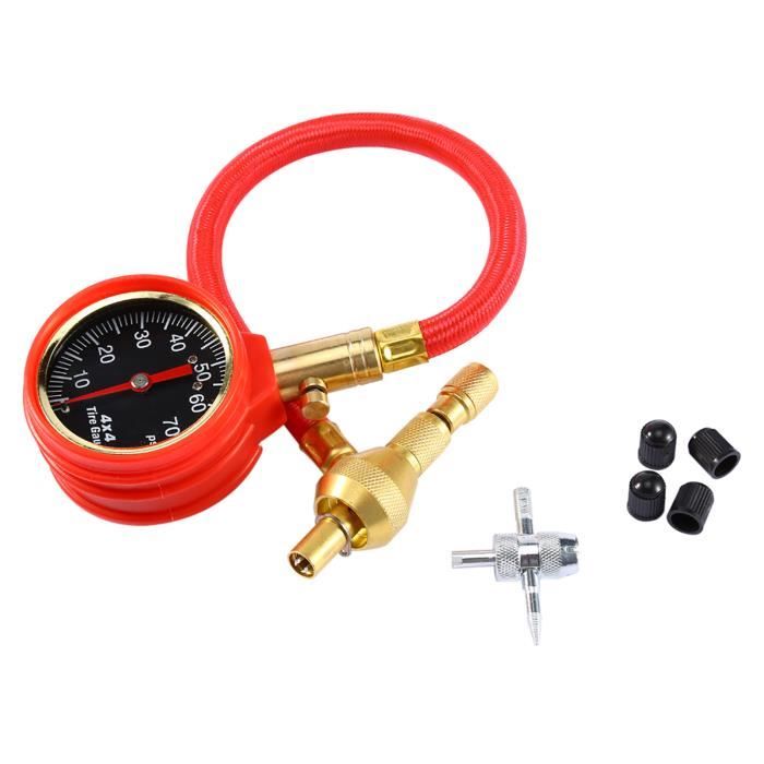 Jauge Profondeur Pneus JNNJ - Testeur Bande Roulement Universel - Pour Voiture, Moto, Vélo