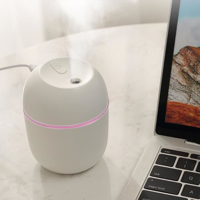 Petit Déshumidificateur Portable USB - Capacité 800 Ml - Arrêt Automatique - Silencieux - Pour Armoire, Chambre, Salle De Bain - 13
