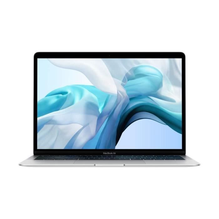 Top achat PC Portable Apple MacBook Air (13 pouces, Processeur Intel Core i5 Bicœur à 1,6 GHz, 128 GO) - Argent pas cher
