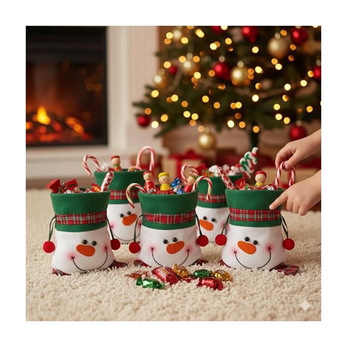 pochette cadeau noel pas cher