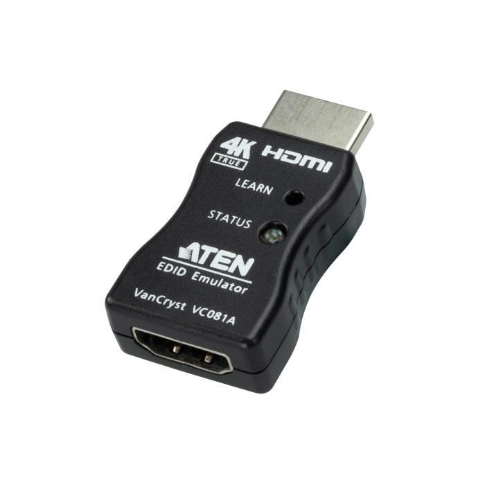 ATEN ADAPTATEUR ÉMULATEUR EDID HDMI TRUE 4K (VC081A-AT)