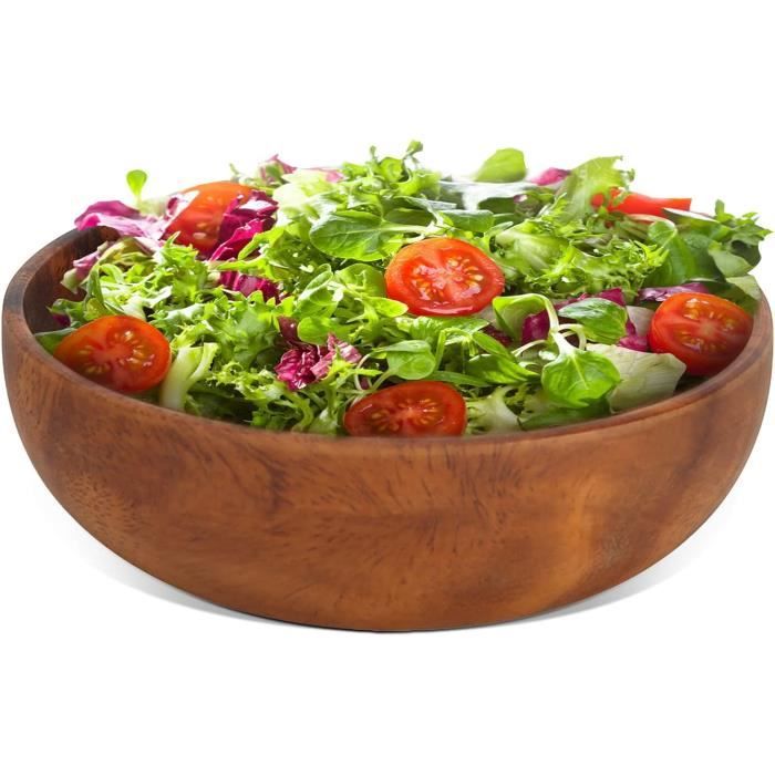 En Bois Bol Saladier Bol De Nouilles Pour La Collation De Fruits