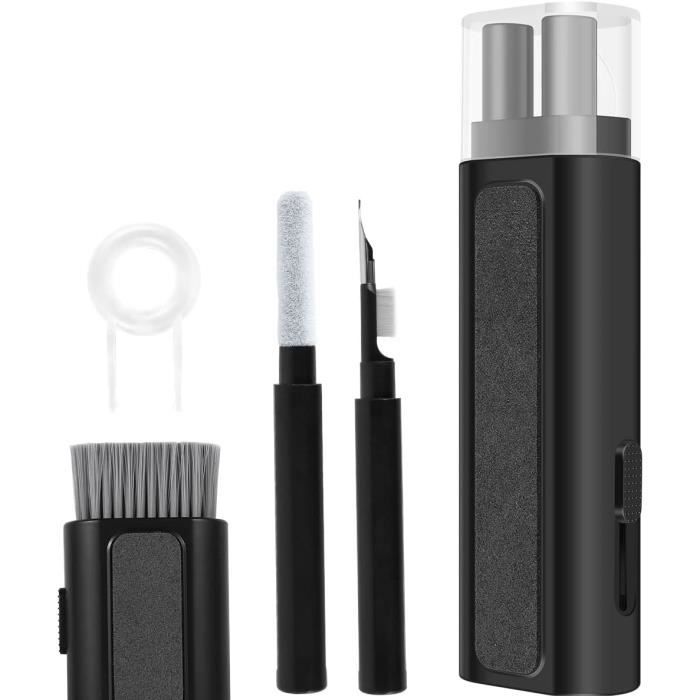 Kit De Nettoyage Électronique 6 En 1 Camkix - Extracteur De Clé, Éponge Flocage, Pointes Métal, Chiffons Microfibre - Idéal Pour Claviers, Écouteurs, Smartphones, Ordinateurs Et Appareils Auditifs