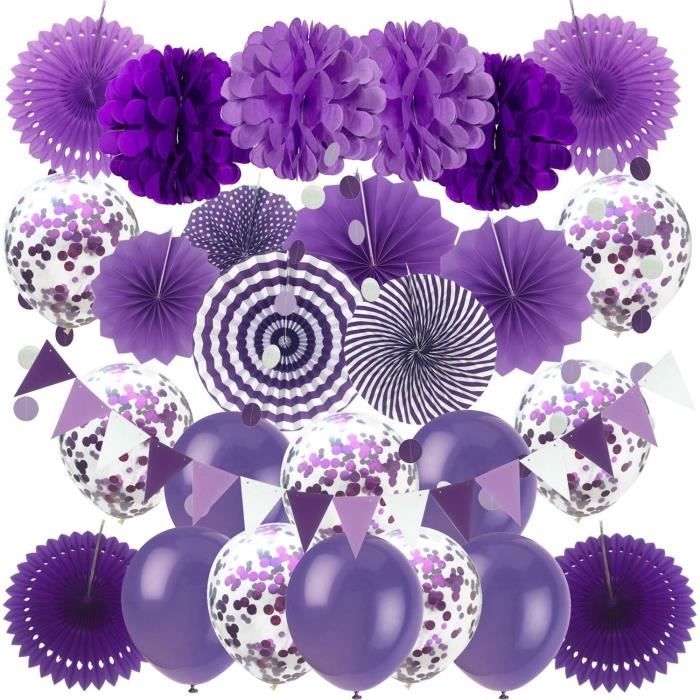 Déco Fiesta Mexicaine – 6 Éventails Papier + 1 Bannière Triangle + Tourbillons Pour Cinco De Mayo, Anniversaire