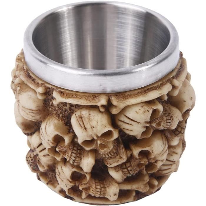 Mug Coloré Avec Tête De Mort 2 Aquarelles - Cadeau D