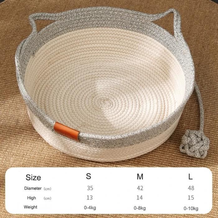 Panier à Serviettes En Rotin Tissé - 27,5x16,5x10,5 Cm - Déco Naturelle Pour Salle De Bain Ou Table - Léger Et Facile à Nettoyer - 11