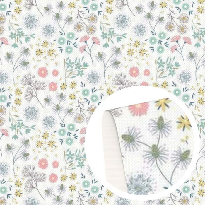 Couvertures De Livre Imitation Cuir OLYCRAFT - Lot 4 Feuilles 4 Couleurs - Dos En Papier - Pour Scrapbooking, DIY, Reliure - 6