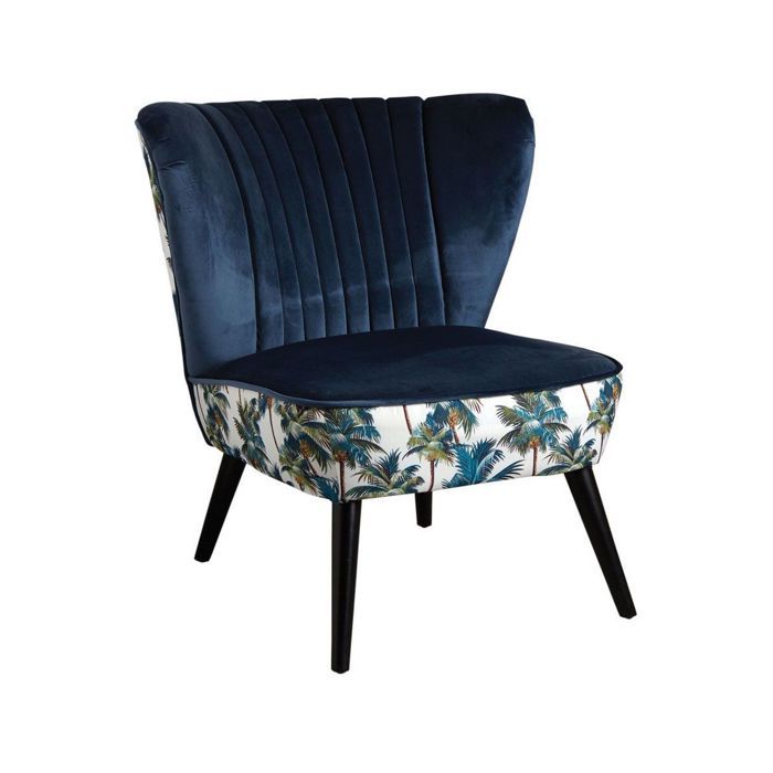 Fauteuil en velours Jungle Fauteuil en velours Jungle