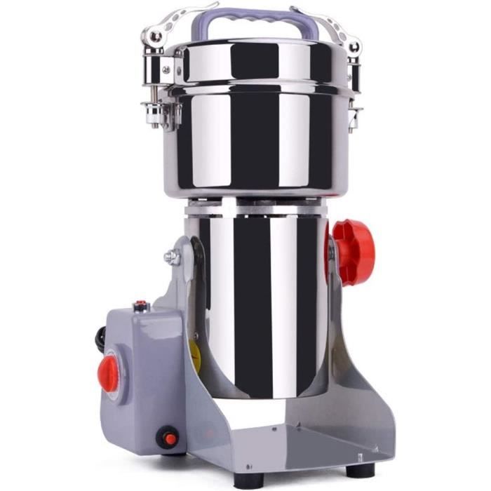 Moulin à Grains électrique 3600W - Capacité 1kg - Acier Inoxydable - Farine Maison