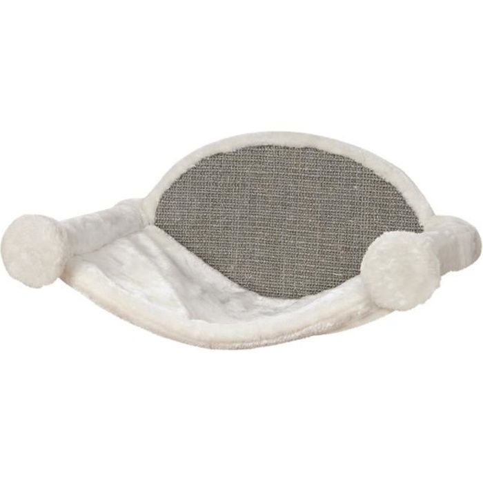 TRIXIE Hamac pour chats 54 x 28 x 33 cm Crème et gris