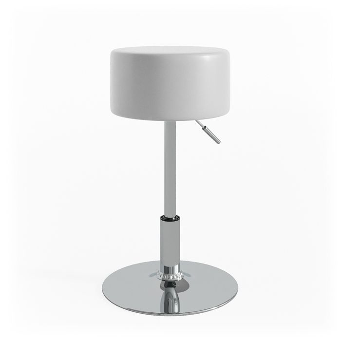 Tabouret Design 33.5x67cm pour table de maquillage Blanc Vicco 28609
