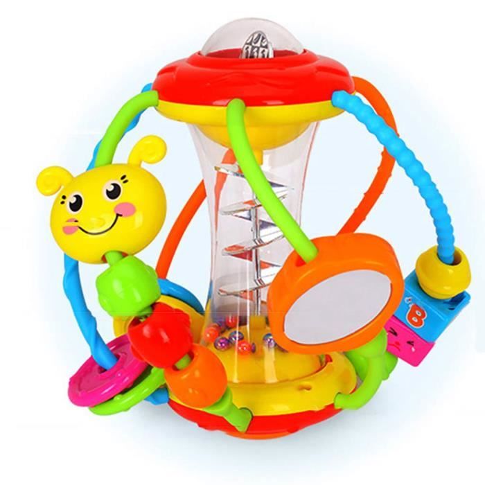 Bebe Hochet Boule Jouet Hochet Boule Bebe Bebe Enfants De Jouets Colore Nouveau Ne Main Attraper Secoueur Cloche Ring Jouet Cdiscount Jeux Jouets