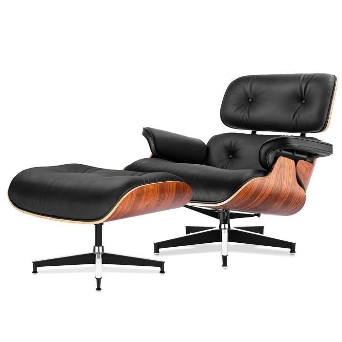 Fauteuil De Bureau Ergonomique En Synthétique Crème Avec Repose-pieds Et  Accoudoirs à Prix Carrefour