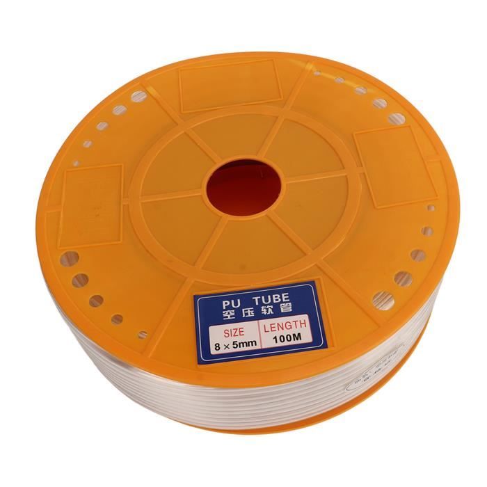 Tuyau Pneumatique Polyuréthane 30ft - 5/16 ID - 300 PSI - Fabriqué USA - Sans Embouts