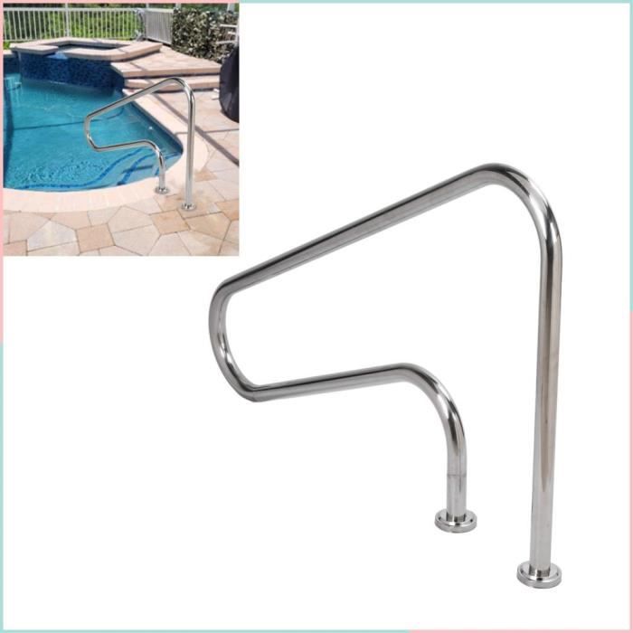 CHEIRS Main Courante Piscine En Acier Inox 304 – Rampe D’Escalier Sécurisée & Élégante !