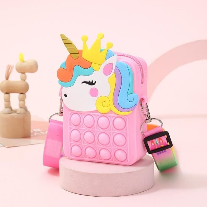 Pop Bag It, Sichy Pop-It Push Bubble Fidget Toy Shoulder Bag